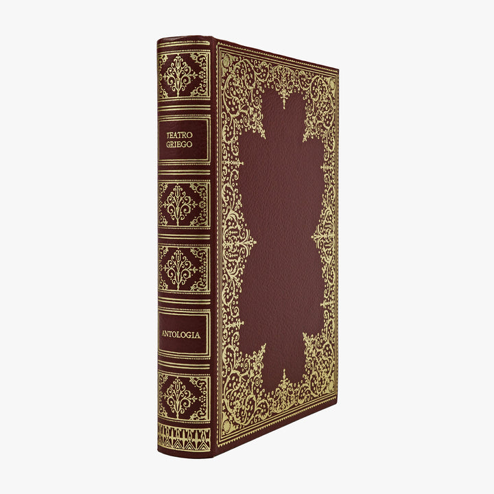 Esquilo, Sófocles, Eurípides & Aristófanes — Teatro Griego (1973). Livro físico. Encadernação editorial com douração.