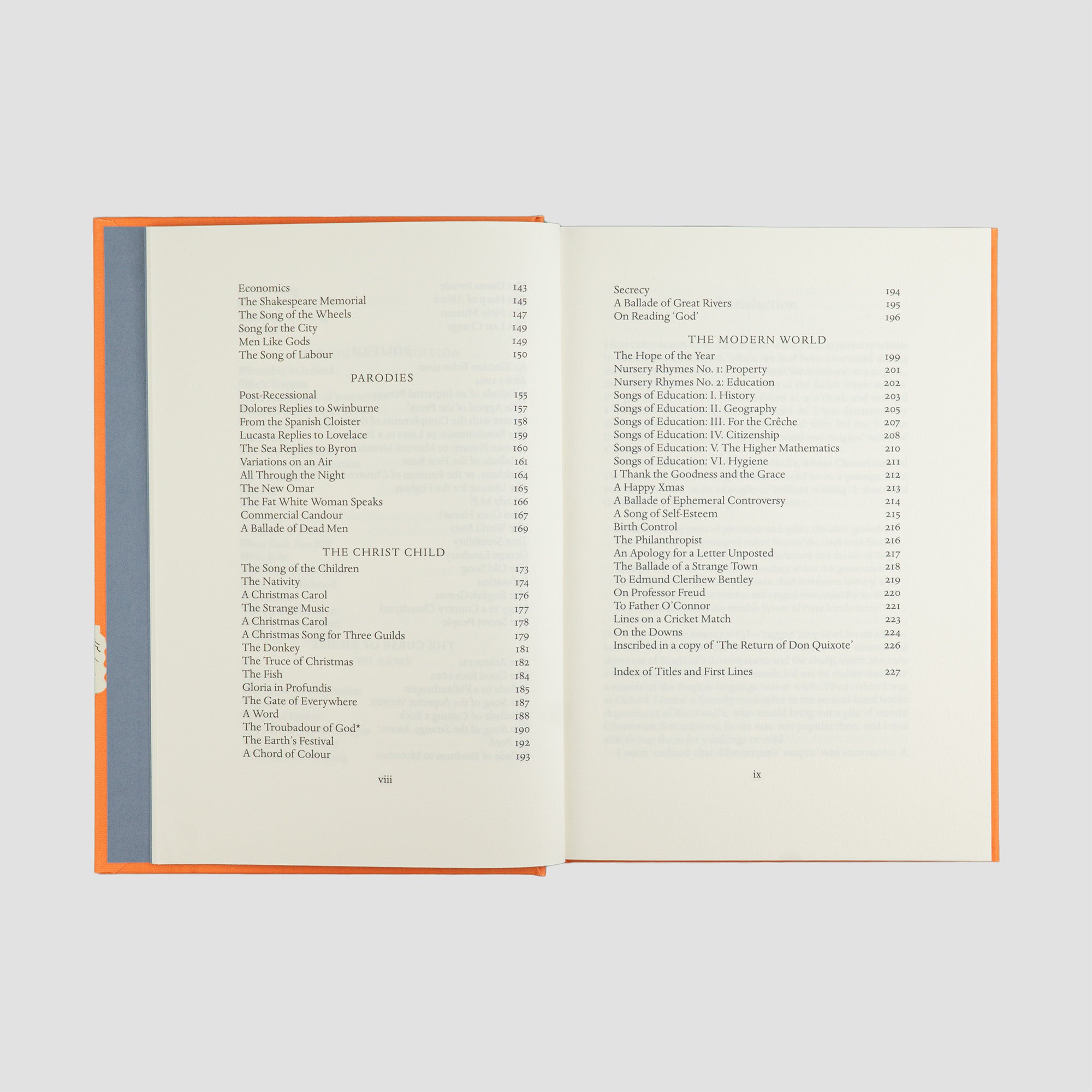 CHESTERTON, G. K. [Gilbert Keith] (1874–1936). Poems (The Folio Society, London, 2007).