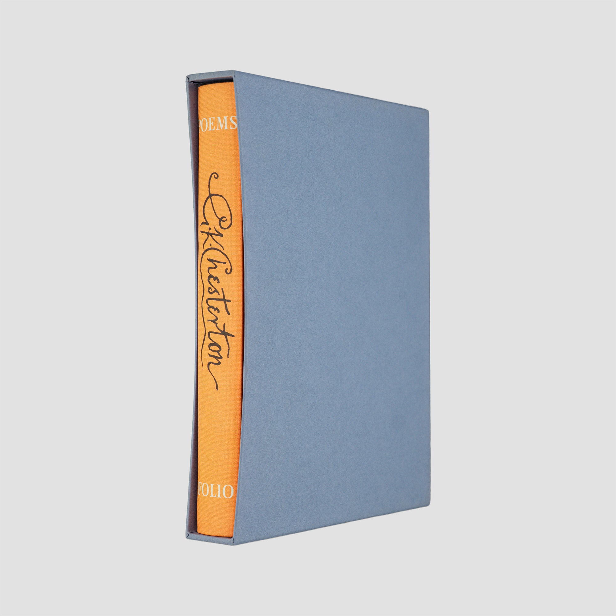 CHESTERTON, G. K. [Gilbert Keith] (1874–1936). Poems (The Folio Society, London, 2007).