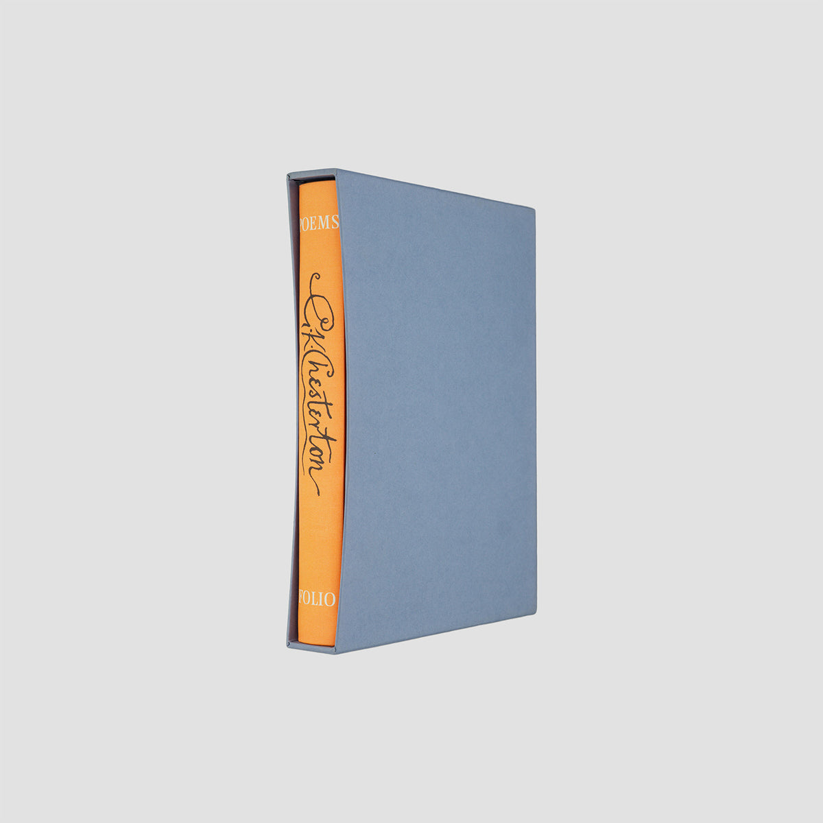 CHESTERTON, G. K. [Gilbert Keith] (1874–1936). Poems (The Folio Society, London, 2007).