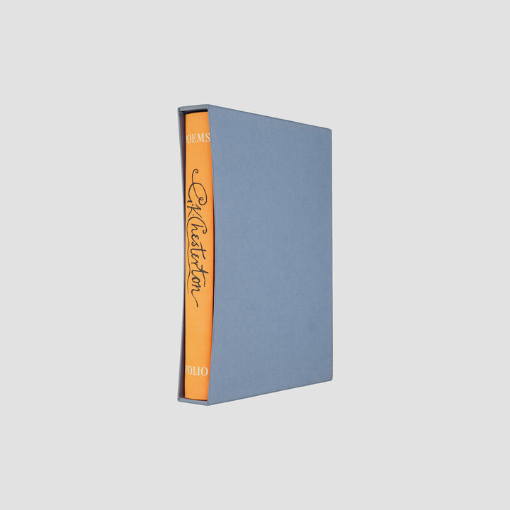 CHESTERTON, G. K. [Gilbert Keith] (1874–1936). Poems (The Folio Society, London, 2007).