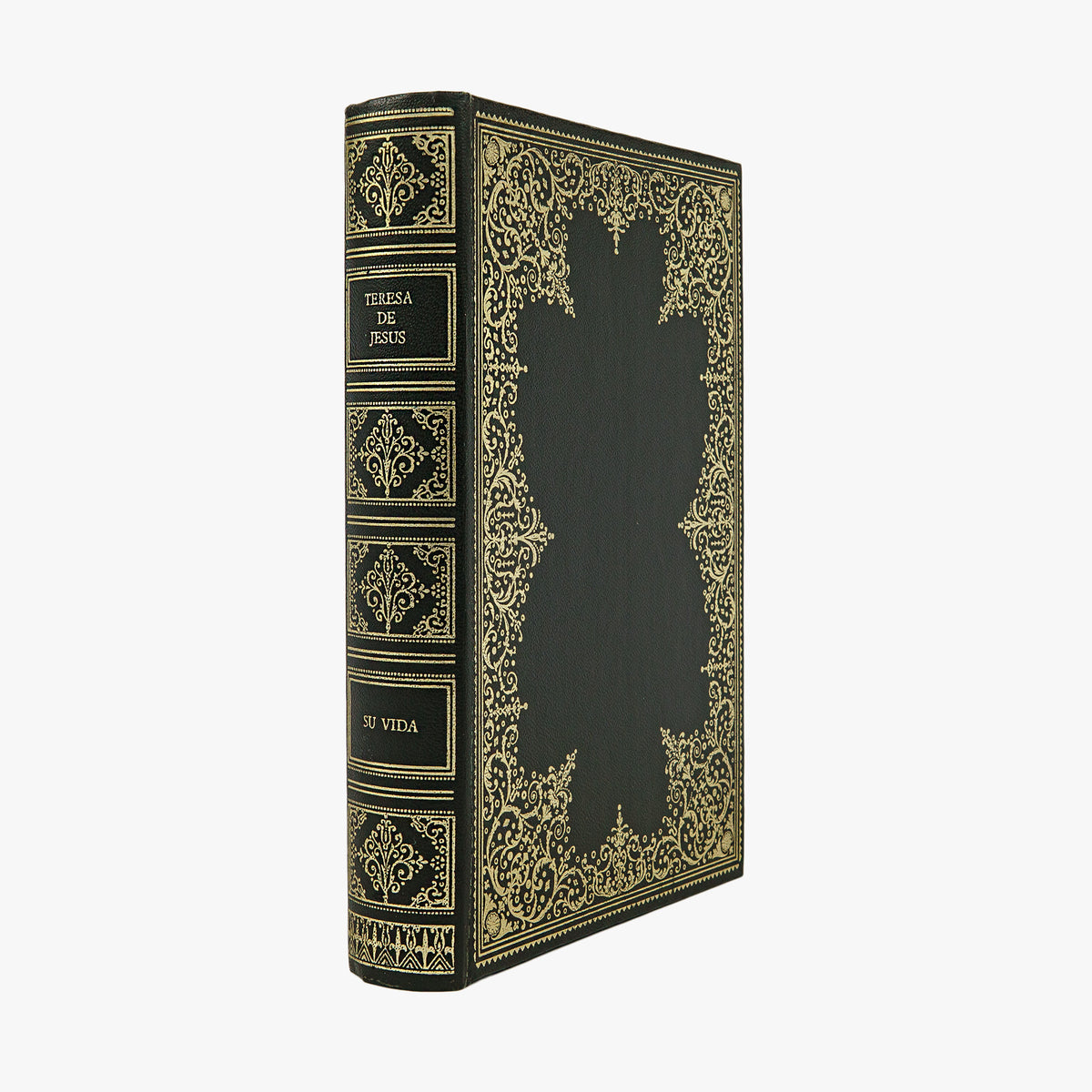 Santa Teresa de Jesús — Su vida (Círculo de Amigos de la Historia, 1972). Livro físico. Encadernação editorial com douração.