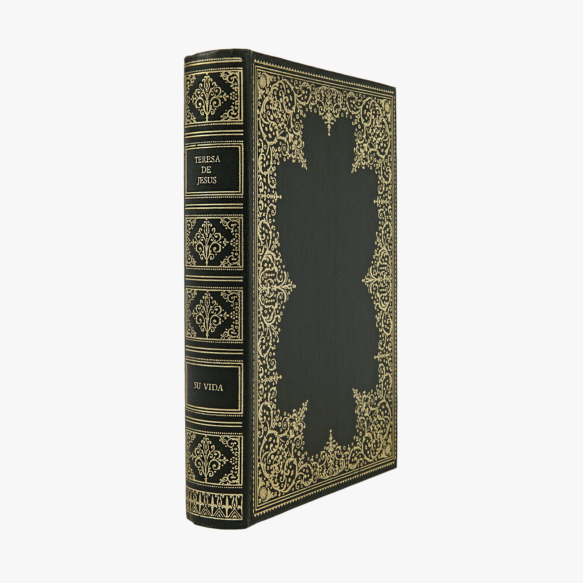 Santa Teresa de Jesús — Su vida (Círculo de Amigos de la Historia, 1972). Livro físico. Encadernação editorial com douração.