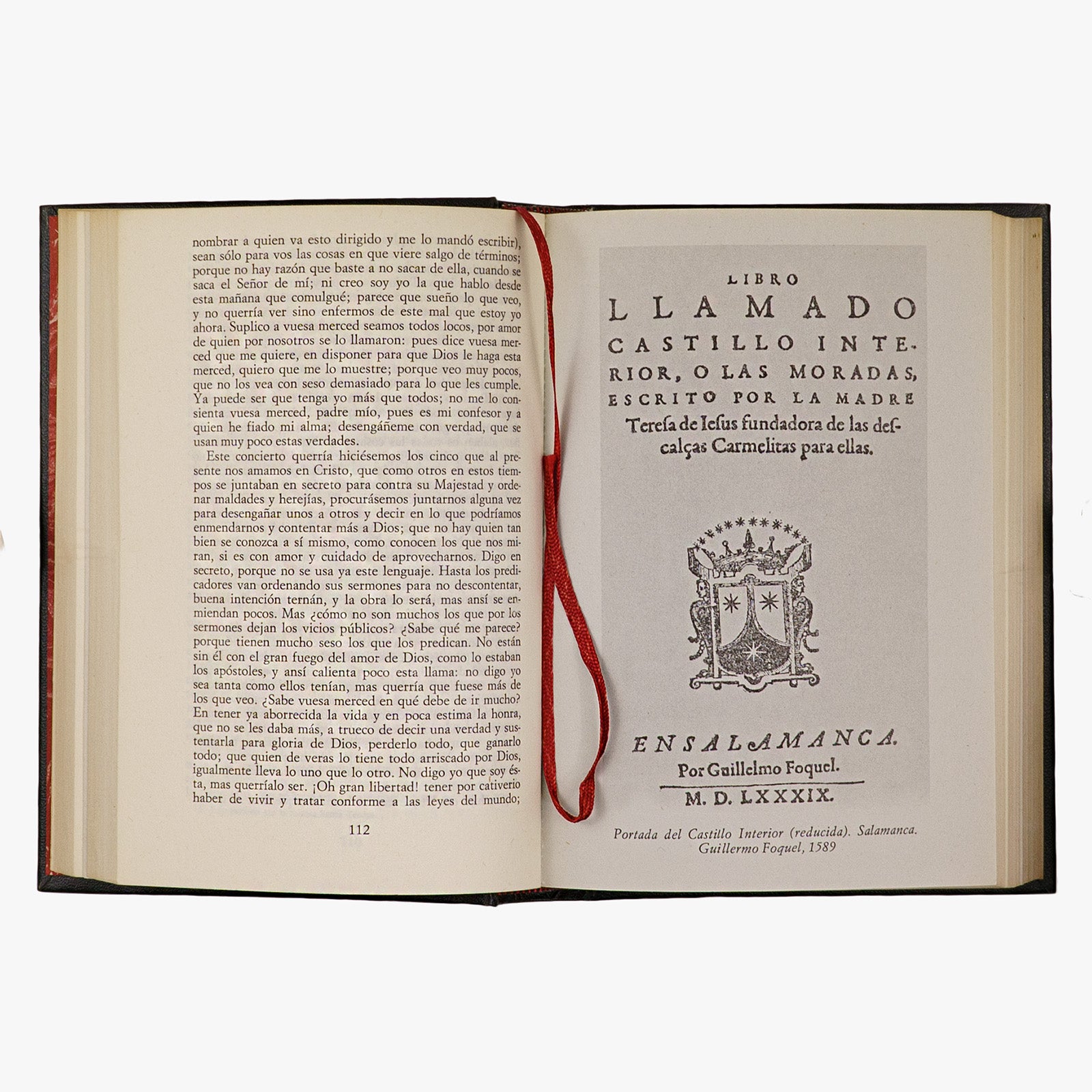 Santa Teresa de Jesús — Su vida (Círculo de Amigos de la Historia, 1972). Livro físico. Encadernação editorial com douração.