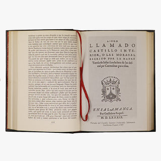 Santa Teresa de Jesús — Su vida (Círculo de Amigos de la Historia, 1972). Livro físico. Encadernação editorial com douração.