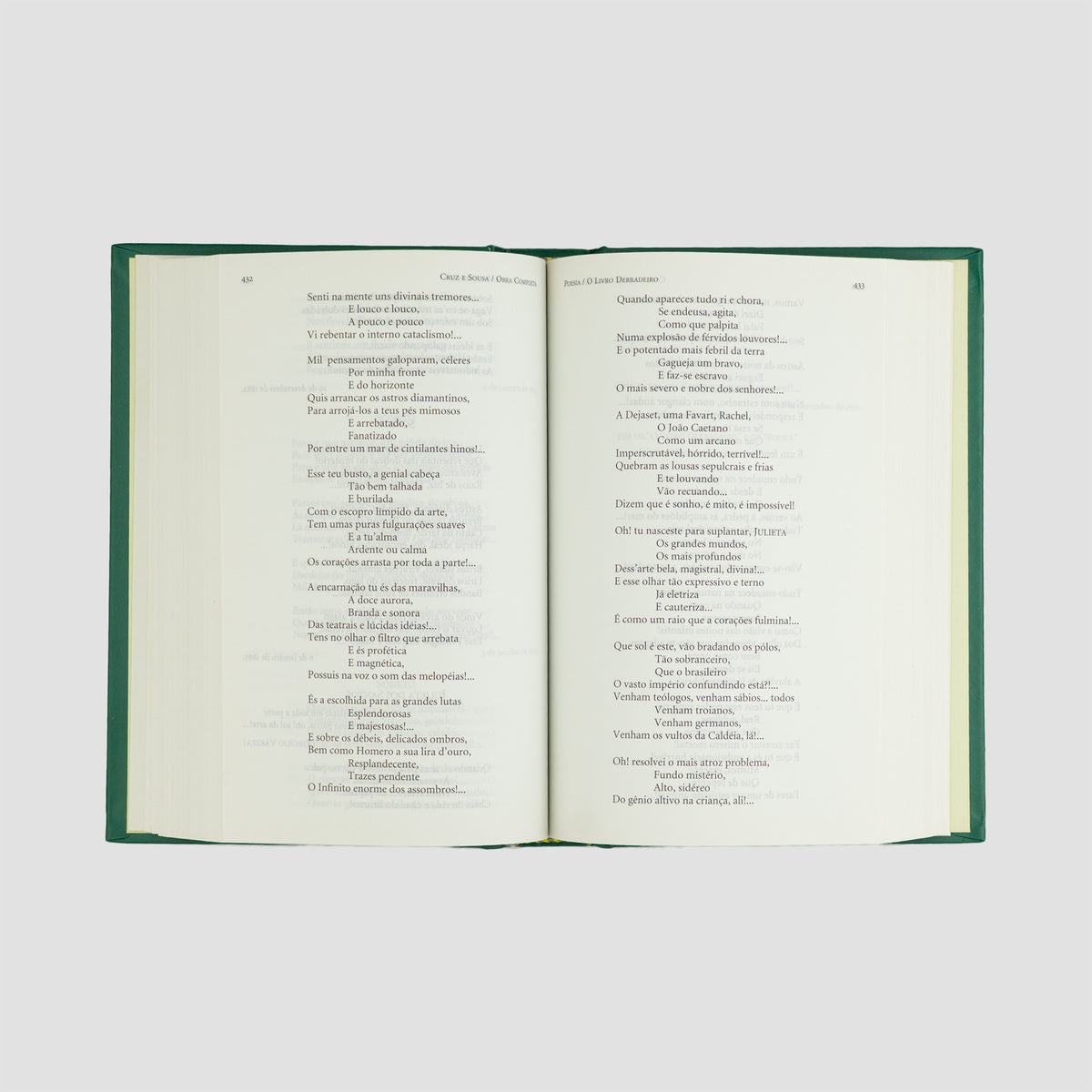 CRUZ E SOUSA, João da (1861–1898). Obra completa (Editora Nova Aguilar, Rio de Janeiro, 2000).