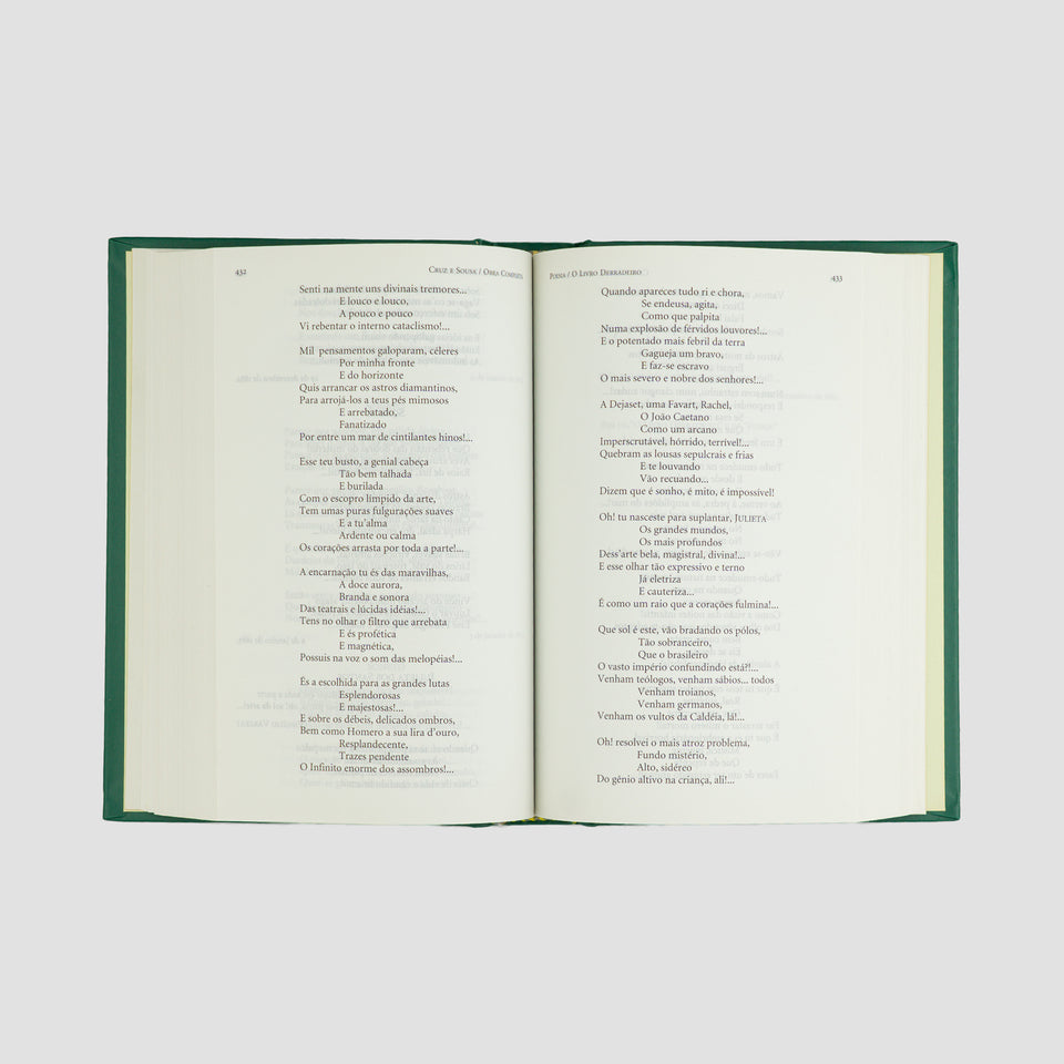 CRUZ E SOUSA, João da (1861–1898). Obra completa (Editora Nova Aguilar, Rio de Janeiro, 2000).