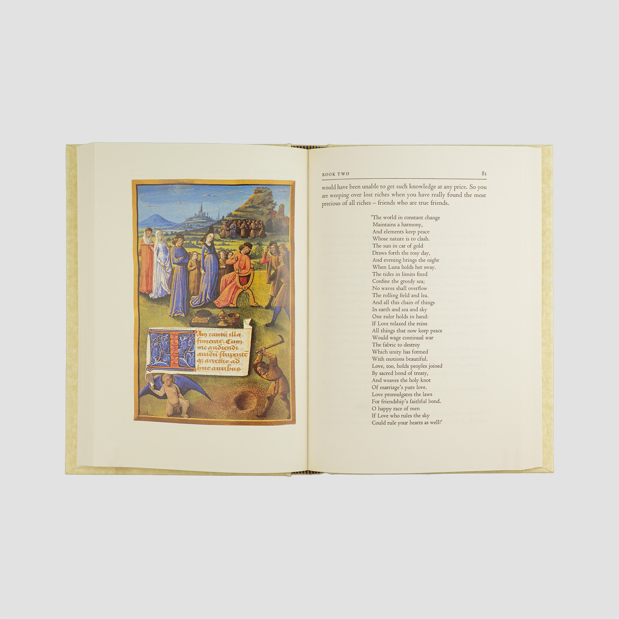 BOETHIUS, Anicius Manlius Severinus (c. 480–524). The Consolation of Philosophy (The Folio Society, London, 2000).