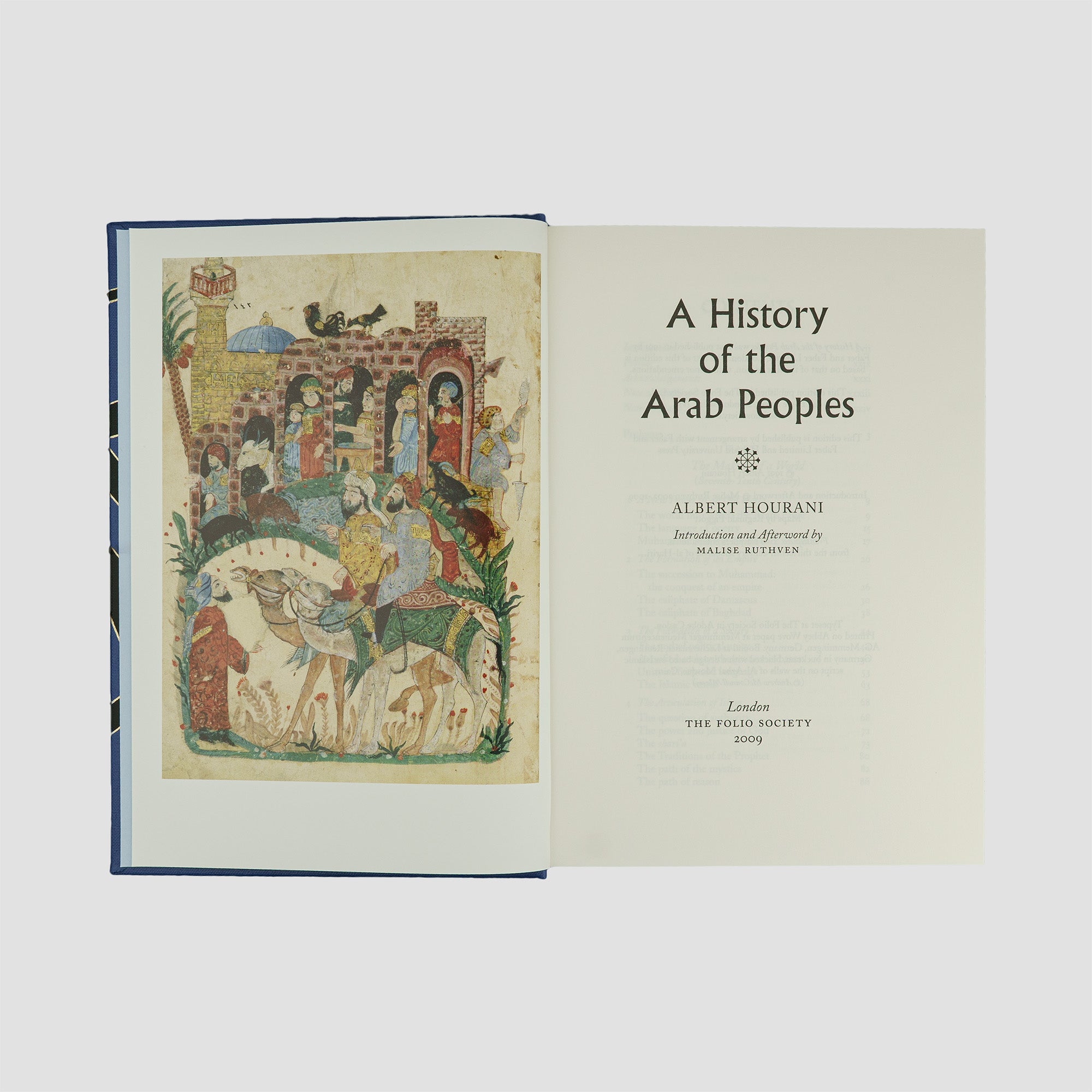 HOURANI, Albert Habib (1915–1993). A History of the Arab Peoples (The Folio Society, London, 2009).