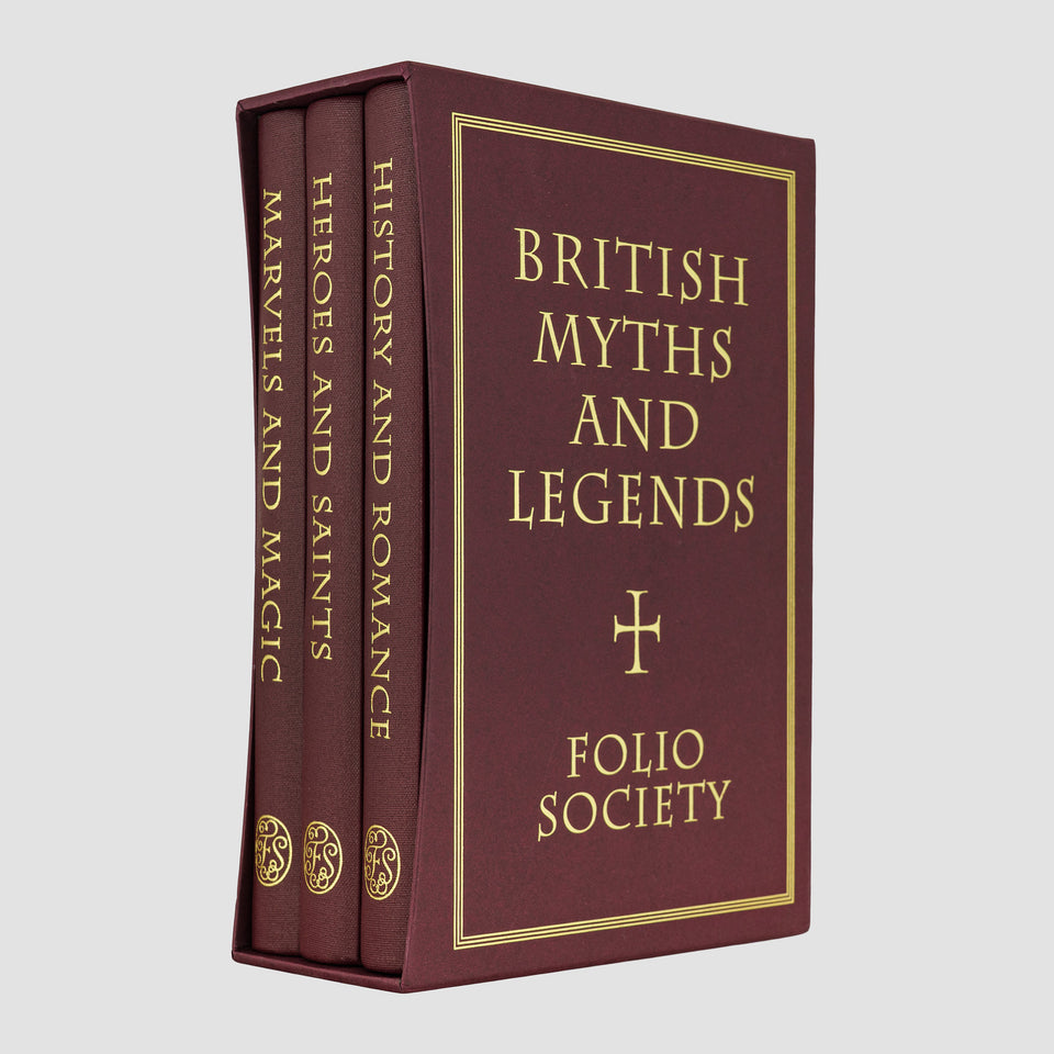 BARBER, Richard (1941– ). British Myths & Legends (The Folio Society, London, 1998), 3 vols.