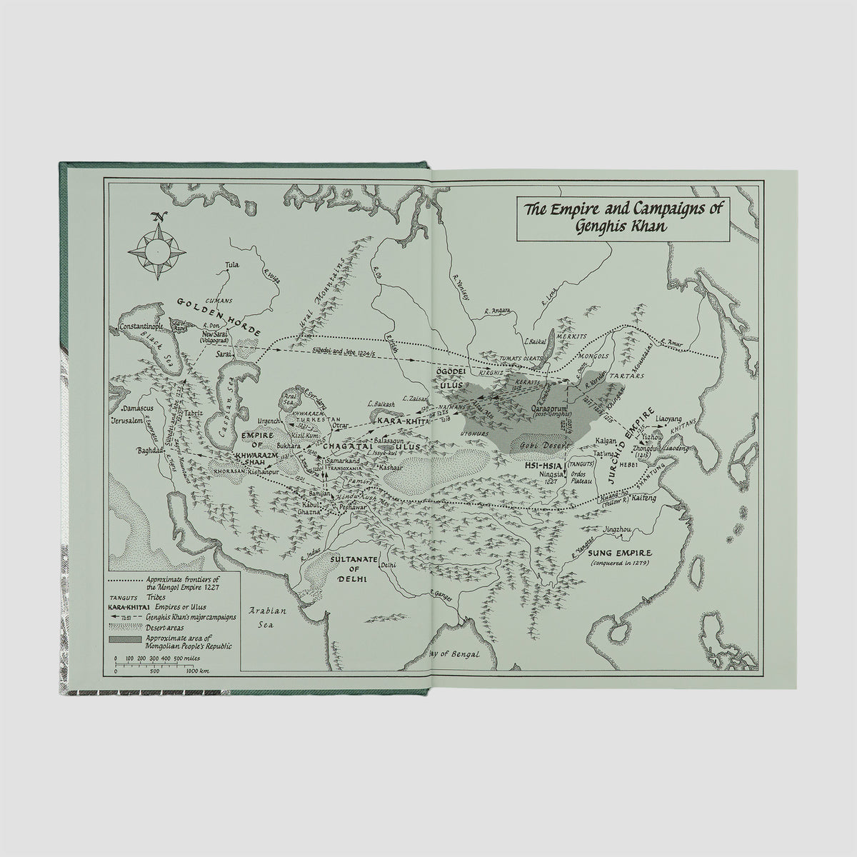 DE HARTOG, Leo (1948– ). Genghis Khan: Conqueror of the World (The Folio Society, London, 2005).