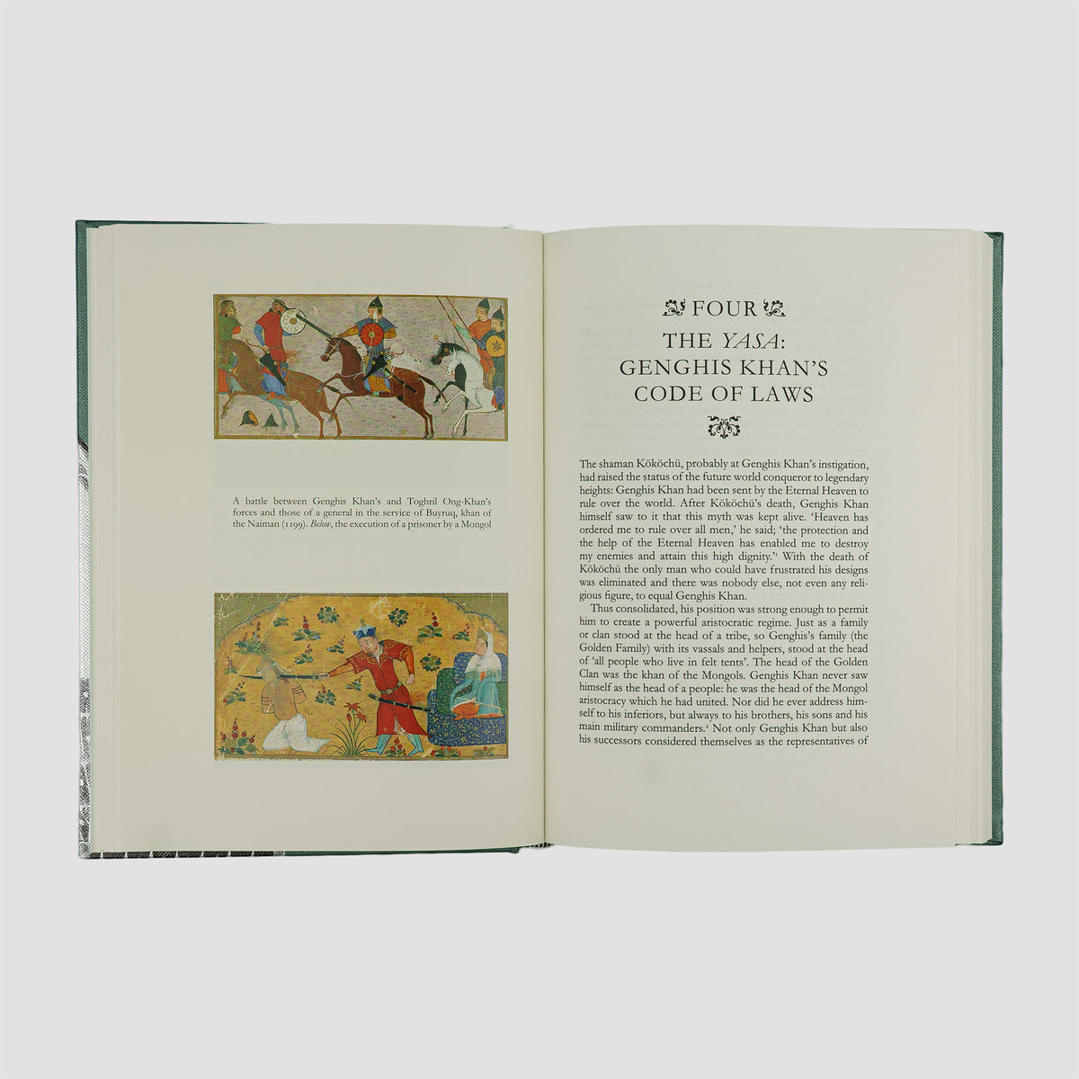 DE HARTOG, Leo (1948– ). Genghis Khan: Conqueror of the World (The Folio Society, London, 2005).
