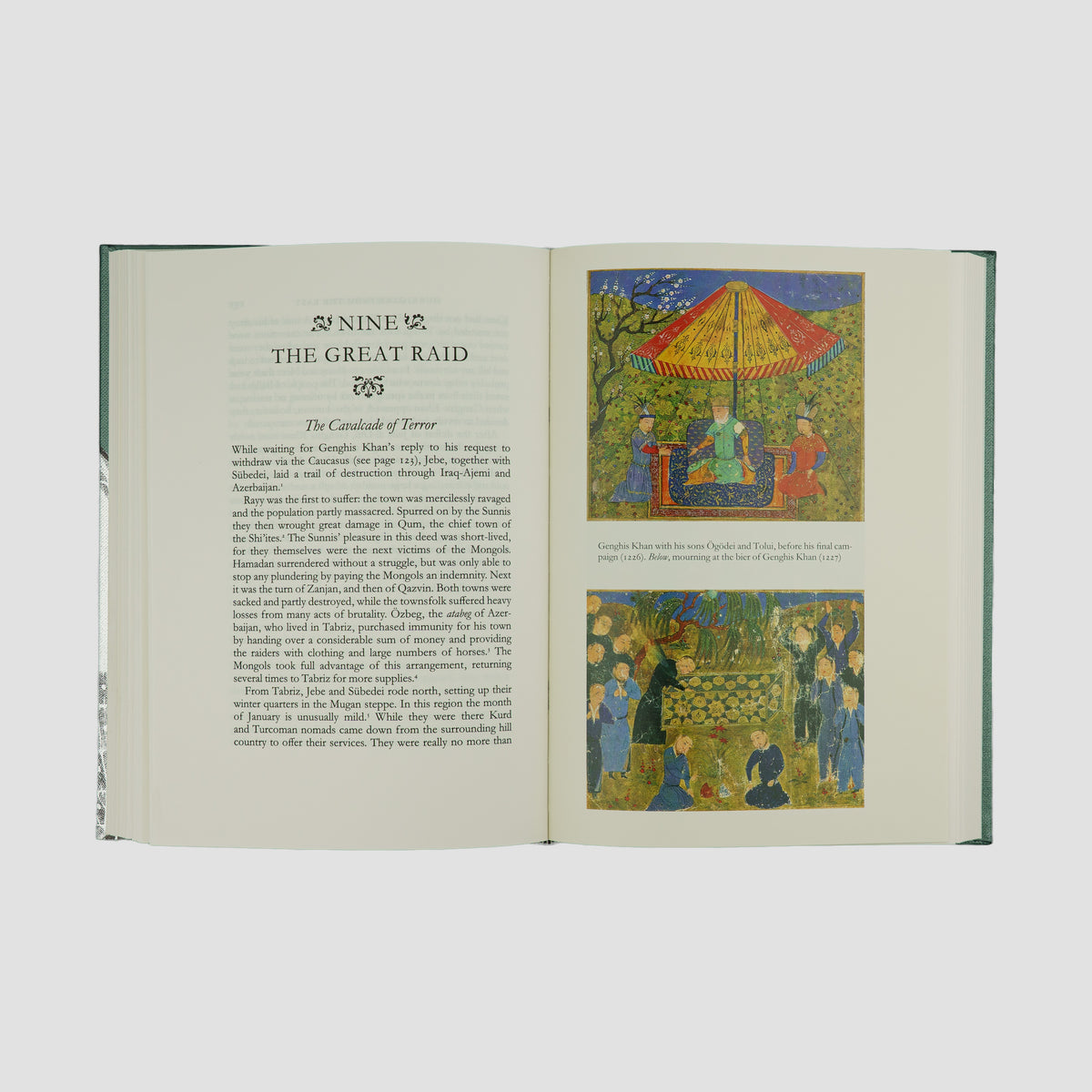 DE HARTOG, Leo (1948– ). Genghis Khan: Conqueror of the World (The Folio Society, London, 2005).