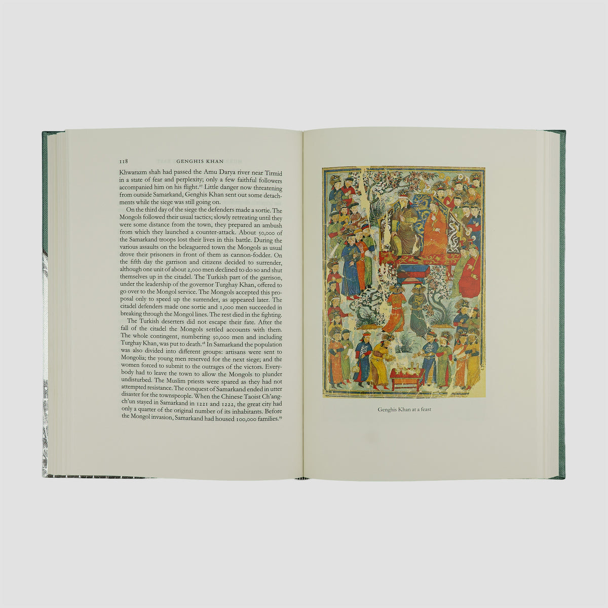 DE HARTOG, Leo (1948– ). Genghis Khan: Conqueror of the World (The Folio Society, London, 2005).
