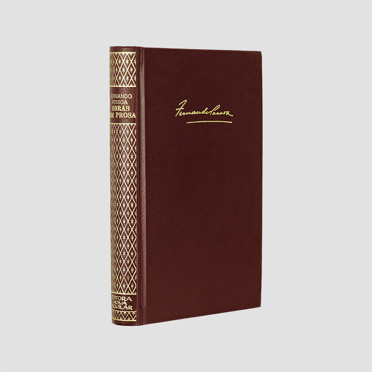 PESSOA, Fernando António Nogueira (1888–1935). Obras em prosa (Companhia José Aguilar Editora, Rio de Janeiro, 1974).
