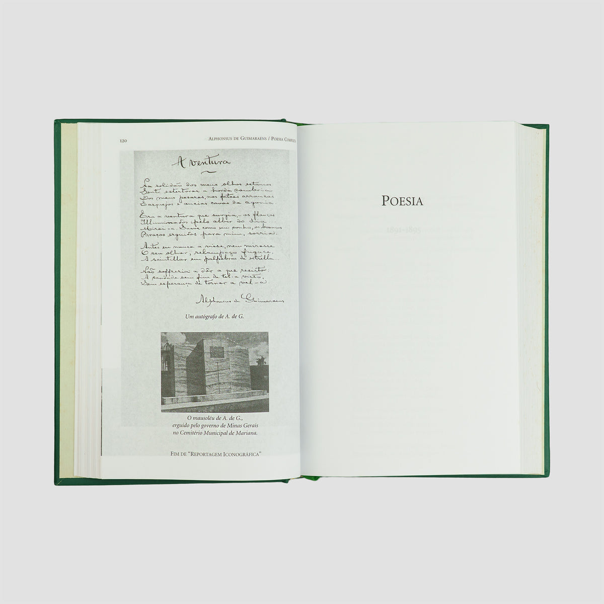 poesia completa de Alphonsus de Guimaraens primeira edição Nova Aguilar 2001