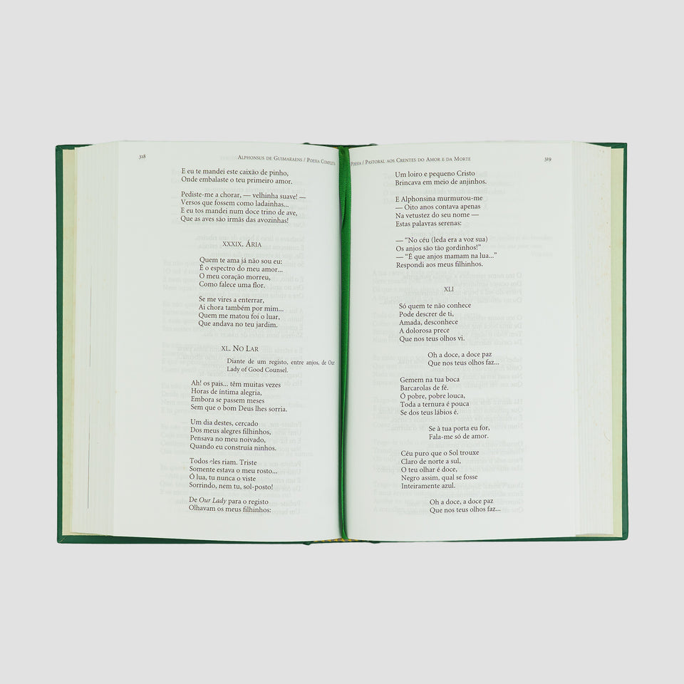 GUIMARAENS, Alphonsus de (1870–1921). Poesia completa (Editora Nova Aguilar, Rio de Janeiro, 2001).