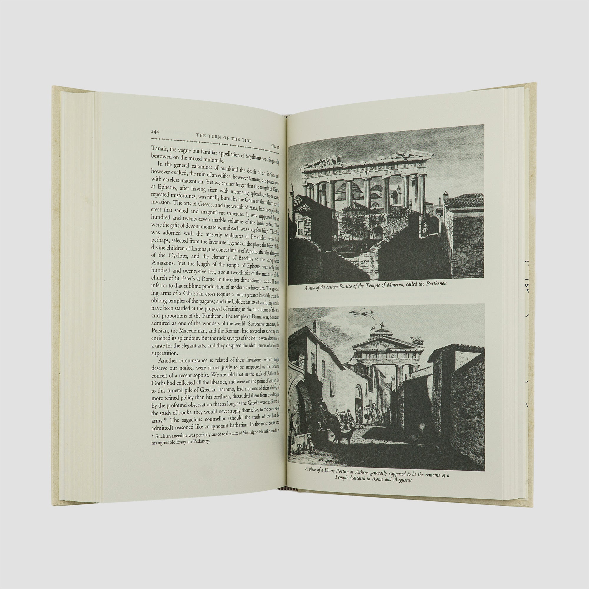 GIBBON, Edward (1737–1794). The History of the Decline and Fall of the Roman Empire (The Folio Society, London, 1996), 8 vols.