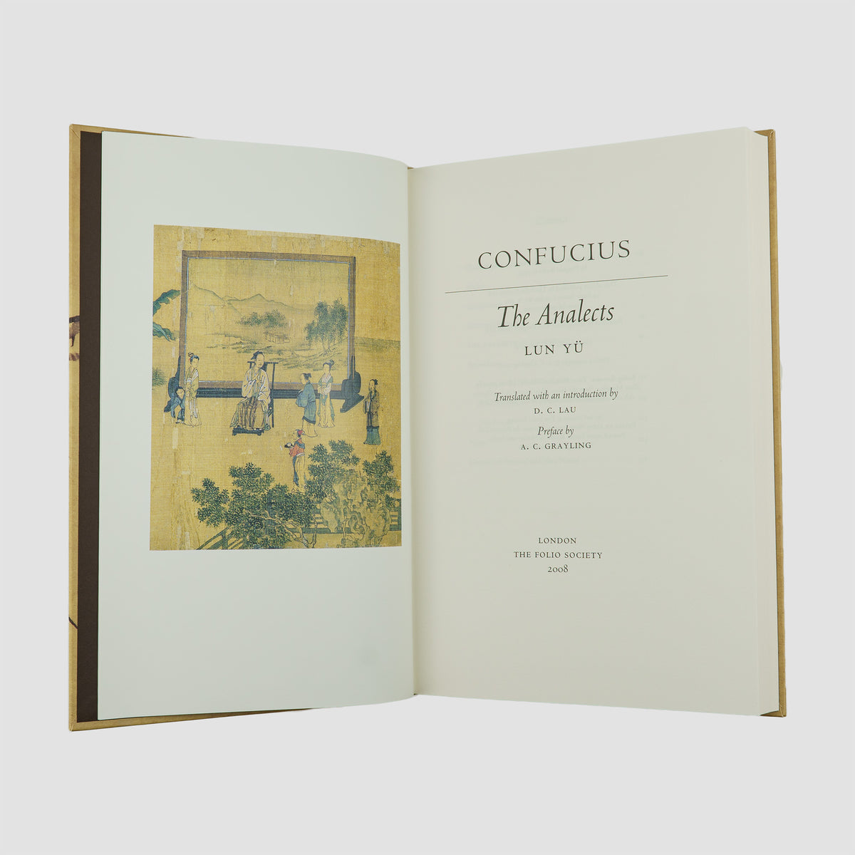 CONFÚCIO (551–479 a.C.). The Analects (The Folio Society, London, 2008).