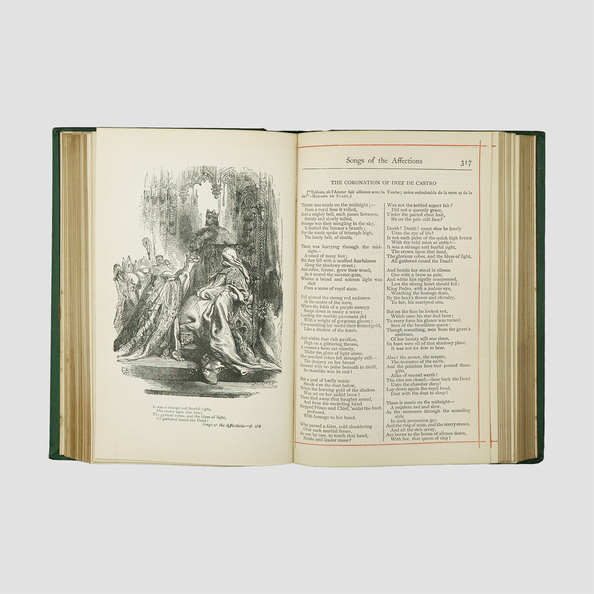 HEMANS, Felicia Dorothea (1793–1835). The Poetical Works of Mrs. Hemans (W. P. Nimmo, Hay & Mitchell, Edinburgh, c. 1880).