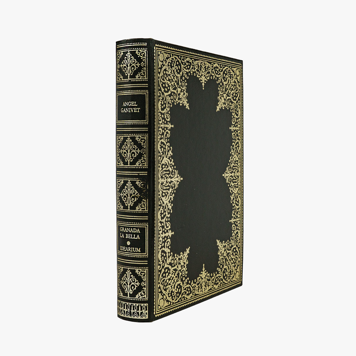 Ángel Ganivet — Granada la bella & outras obras (Editions Ferni, 1974). Livro físico. Encadernação com douração. 