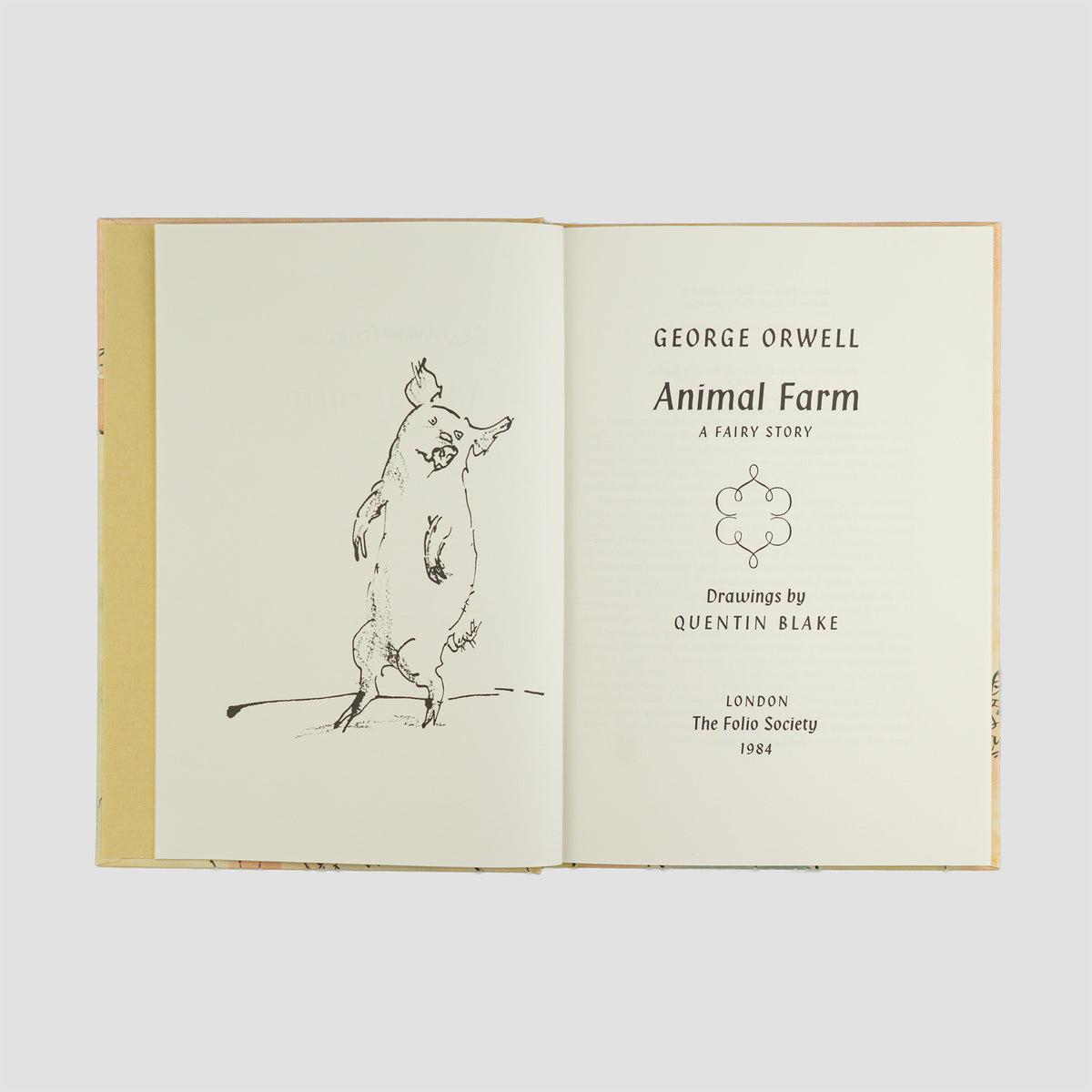 ORWELL, George (1903–1950). Animal Farm: a fairy story (The Folio Society, London, 1991).