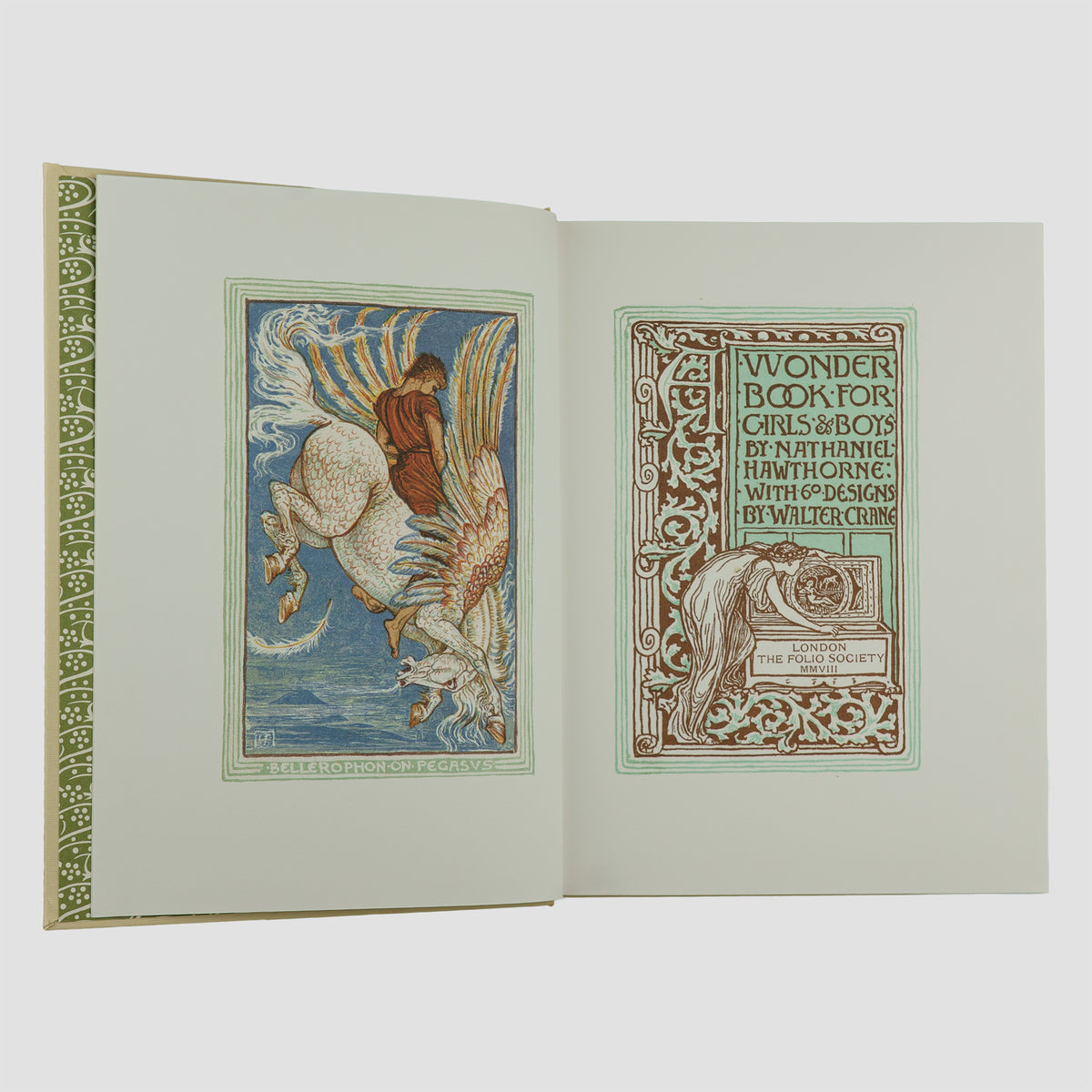 HAWTHORNE, Nathaniel (1804–1864). A Wonder Book for Girls & Boys (The Folio Society, London, 2008).