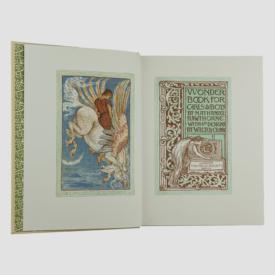 HAWTHORNE, Nathaniel (1804–1864). A Wonder Book for Girls & Boys (The Folio Society, London, 2008).