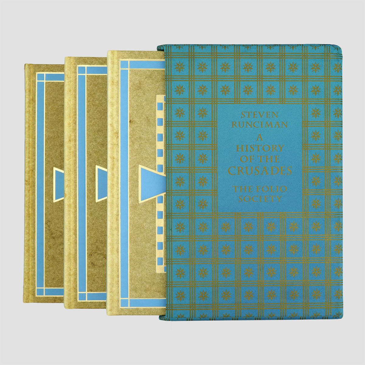 RUNCIMAN, Steven (1903–2000). A History of the Crusades (The Folio Society, London, 1994), 3 vols.
