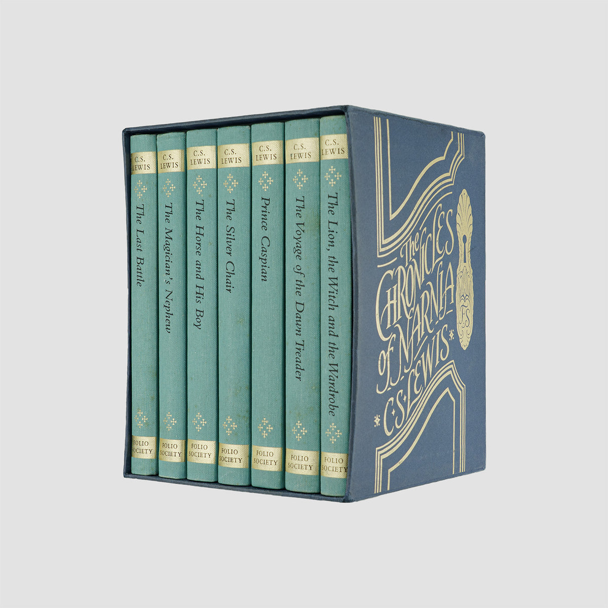LEWIS, Clive Staples (1898–1963). The Chronicles of Narnia (The Folio Society, London, 1996). 7 vols