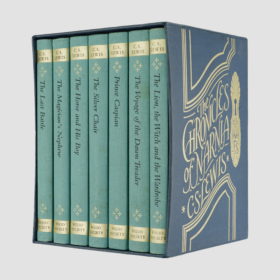LEWIS, Clive Staples (1898–1963). The Chronicles of Narnia (The Folio Society, London, 1996). 7 vols