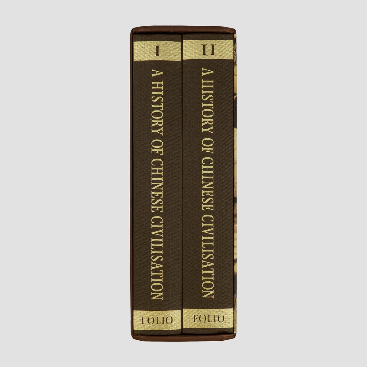 GERNET, Jacques (1921–2018). A history of Chinese civilisation (The Folio Society, London, 2006), 2 vols.