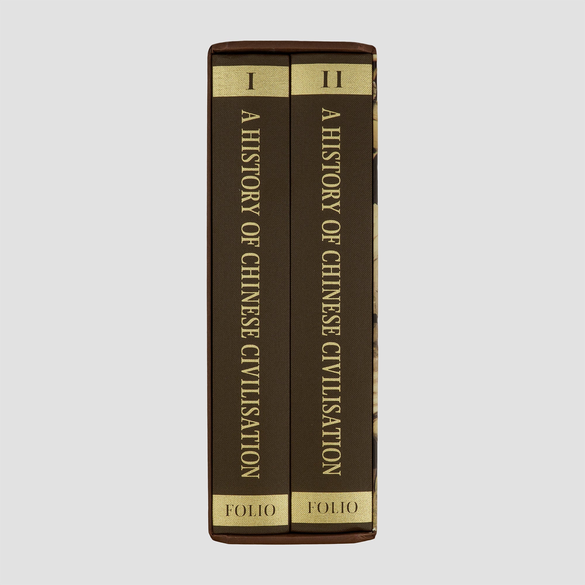 GERNET, Jacques (1921–2018). A history of Chinese civilisation (The Folio Society, London, 2006), 2 vols.