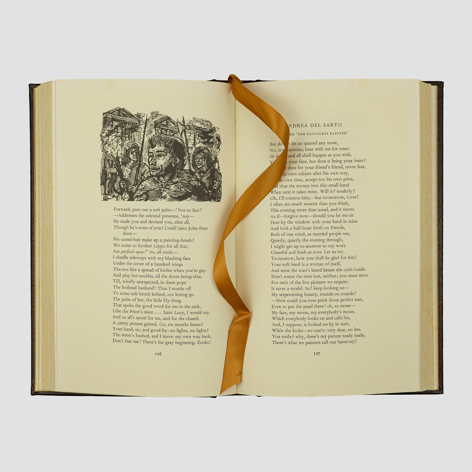 BROWNING, Robert (1812–1889). The Poems of Robert Browning (The Easton Press, Norwalk, 1979).