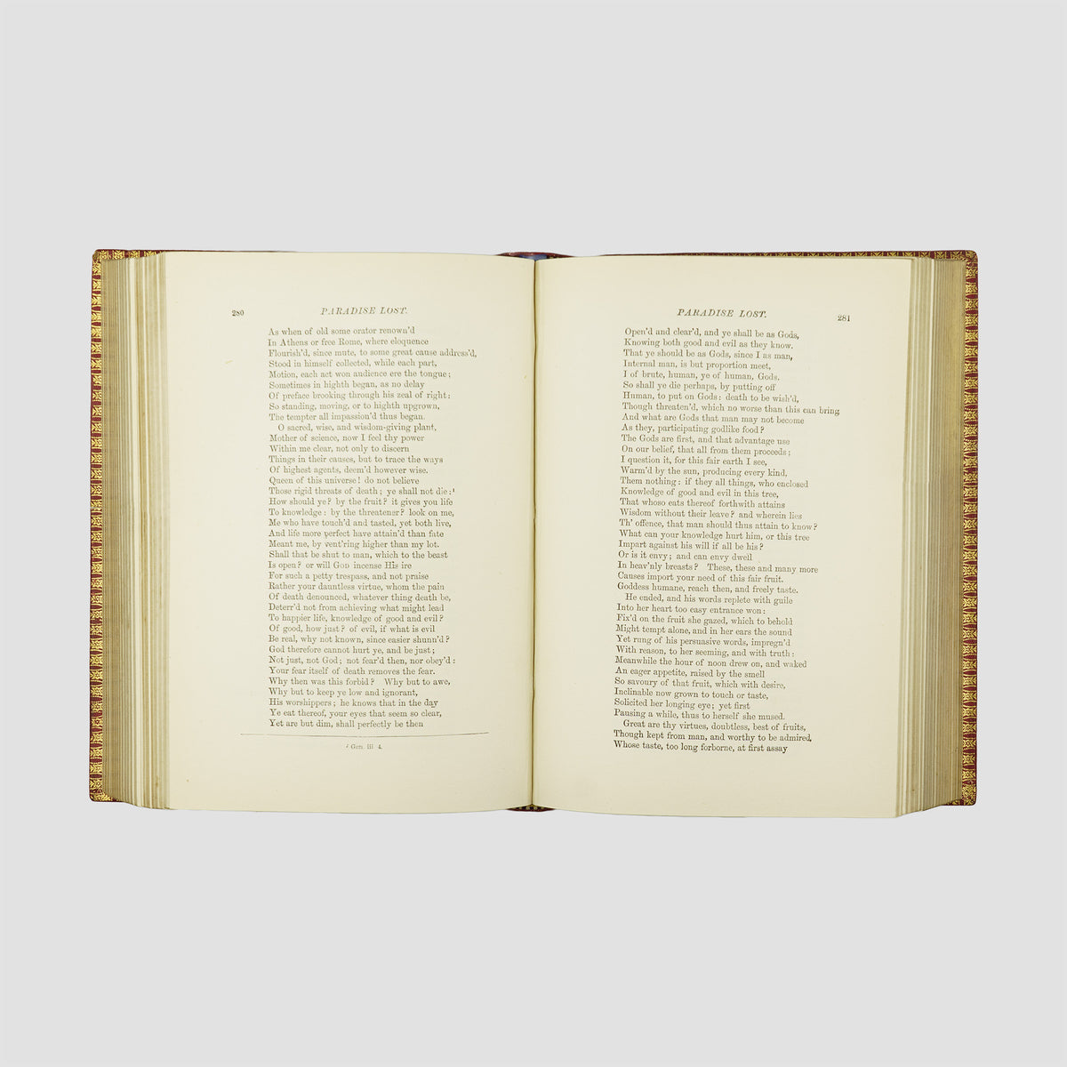 MILTON, John (1608–1674). The Poetical Works (Frederick Warne and Co., London / New York, 1889).
