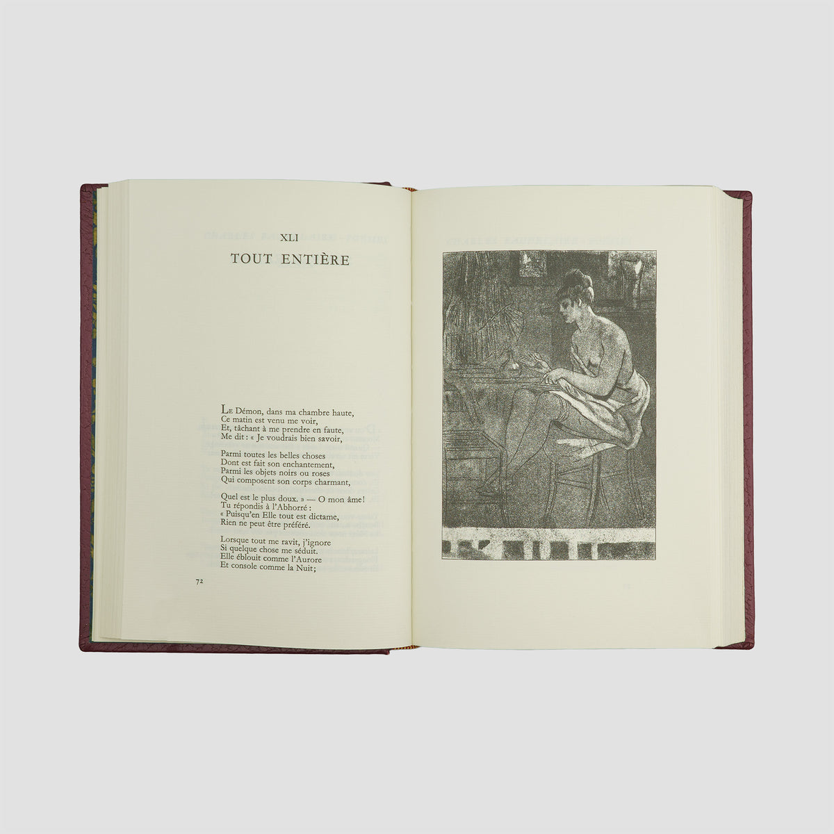 BAUDELAIRE, Charles Pierre (1821–1867). Œuvre poétique (Jean de Bonnot, Paris, 1973).