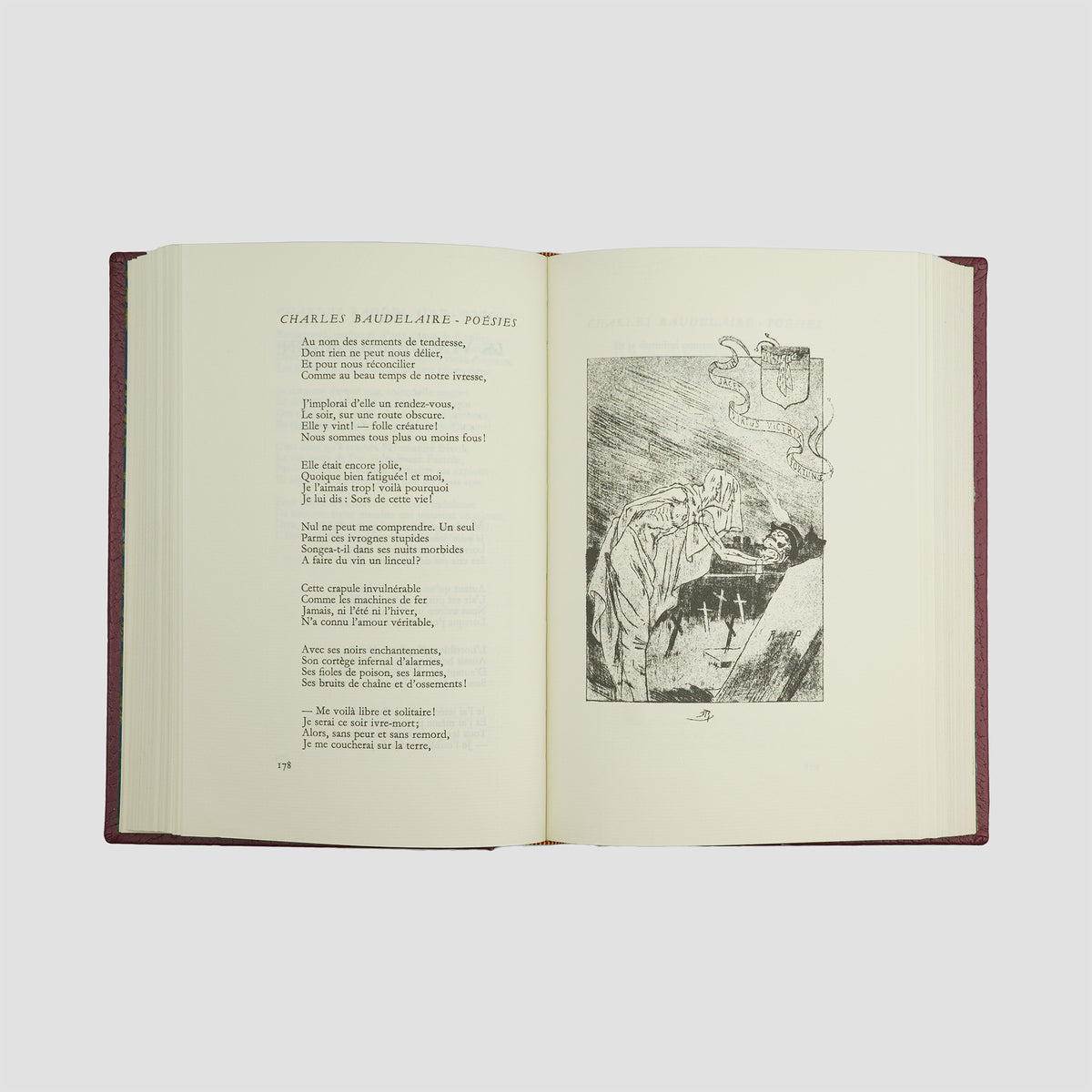 BAUDELAIRE, Charles Pierre (1821–1867). Œuvre poétique (Jean de Bonnot, Paris, 1973).