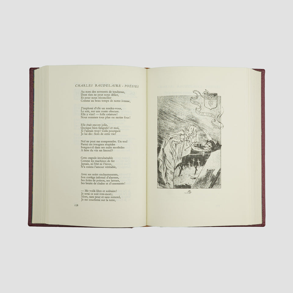 BAUDELAIRE, Charles Pierre (1821–1867). Œuvre poétique (Jean de Bonnot, Paris, 1973).