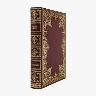 Esquilo, Sófocles, Eurípides & Aristófanes — Teatro Griego (1973). Livro físico. Encadernação editorial com douração.