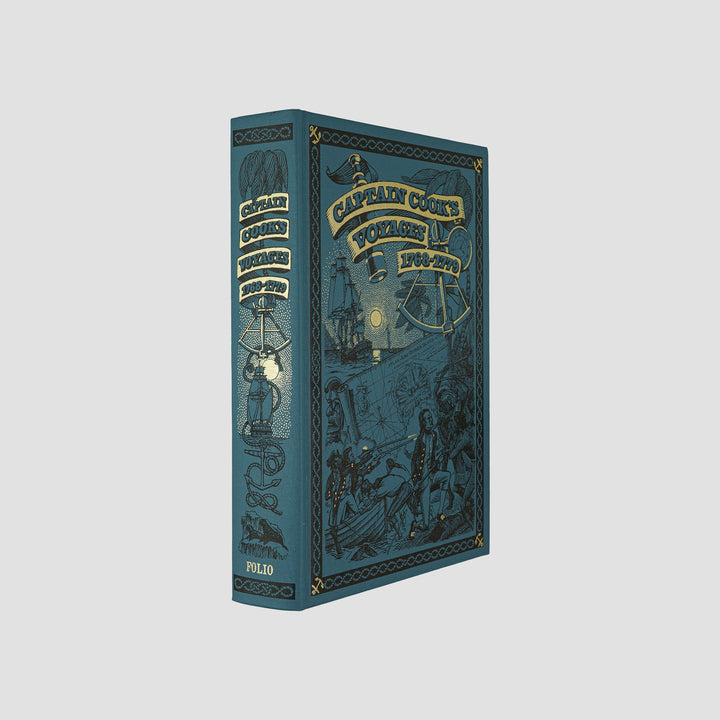 WILLIAMS, Glyndwr (1932–2022). Captain Cook’s Voyages, 1768–1779 (The Folio Society, London, 1997).