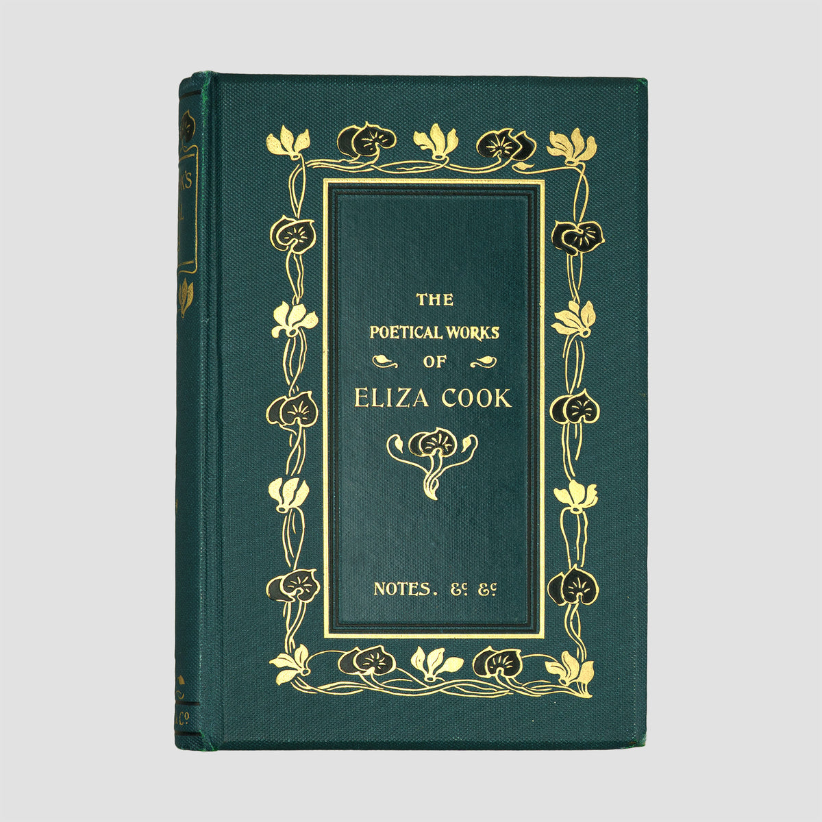 COOK, Eliza (1818–1889). The Poetical Works of Eliza Cook (Frederick Warne & Co., London/New York, c. 1880).