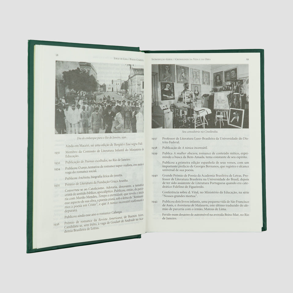 LIMA, Jorge de (1893–1953). Poesia completa (Editora Nova Aguilar, Rio de Janeiro, 1997).