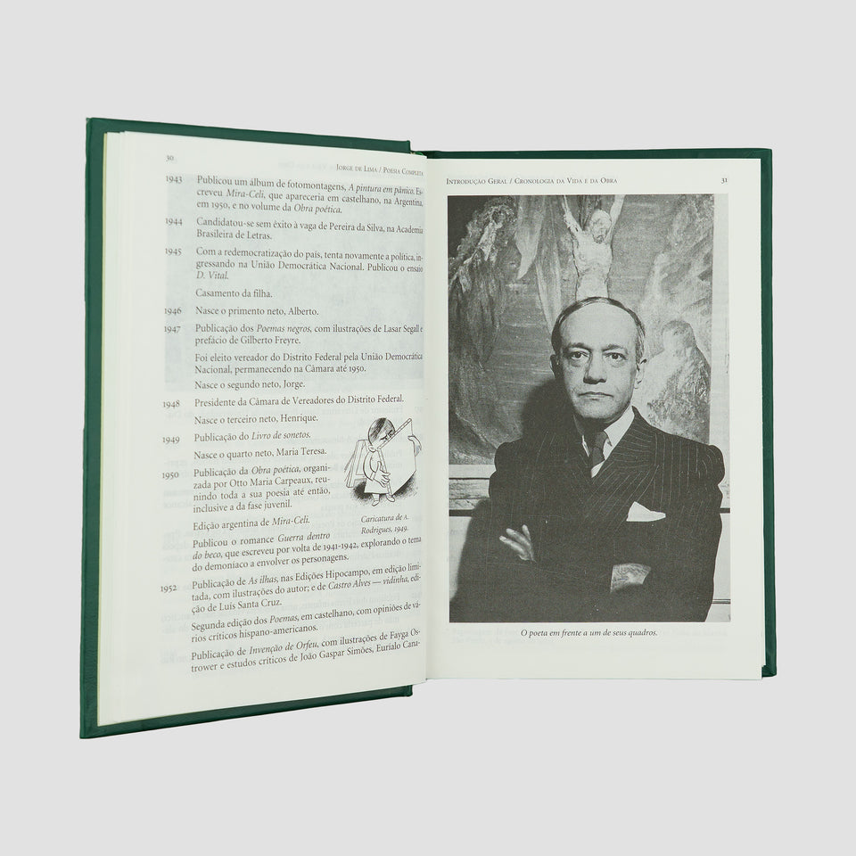 LIMA, Jorge de (1893–1953). Poesia completa (Editora Nova Aguilar, Rio de Janeiro, 1997).
