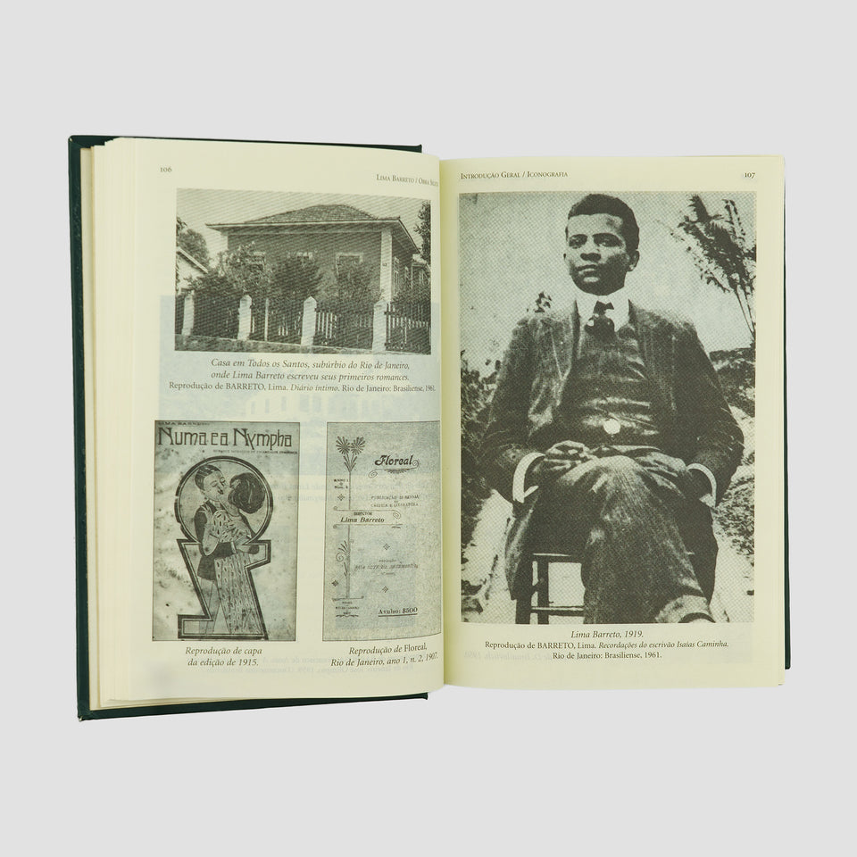 BARRETO, Lima (1881–1922). Prosa seleta (Editora Nova Aguilar, Rio de Janeiro, 2001).
