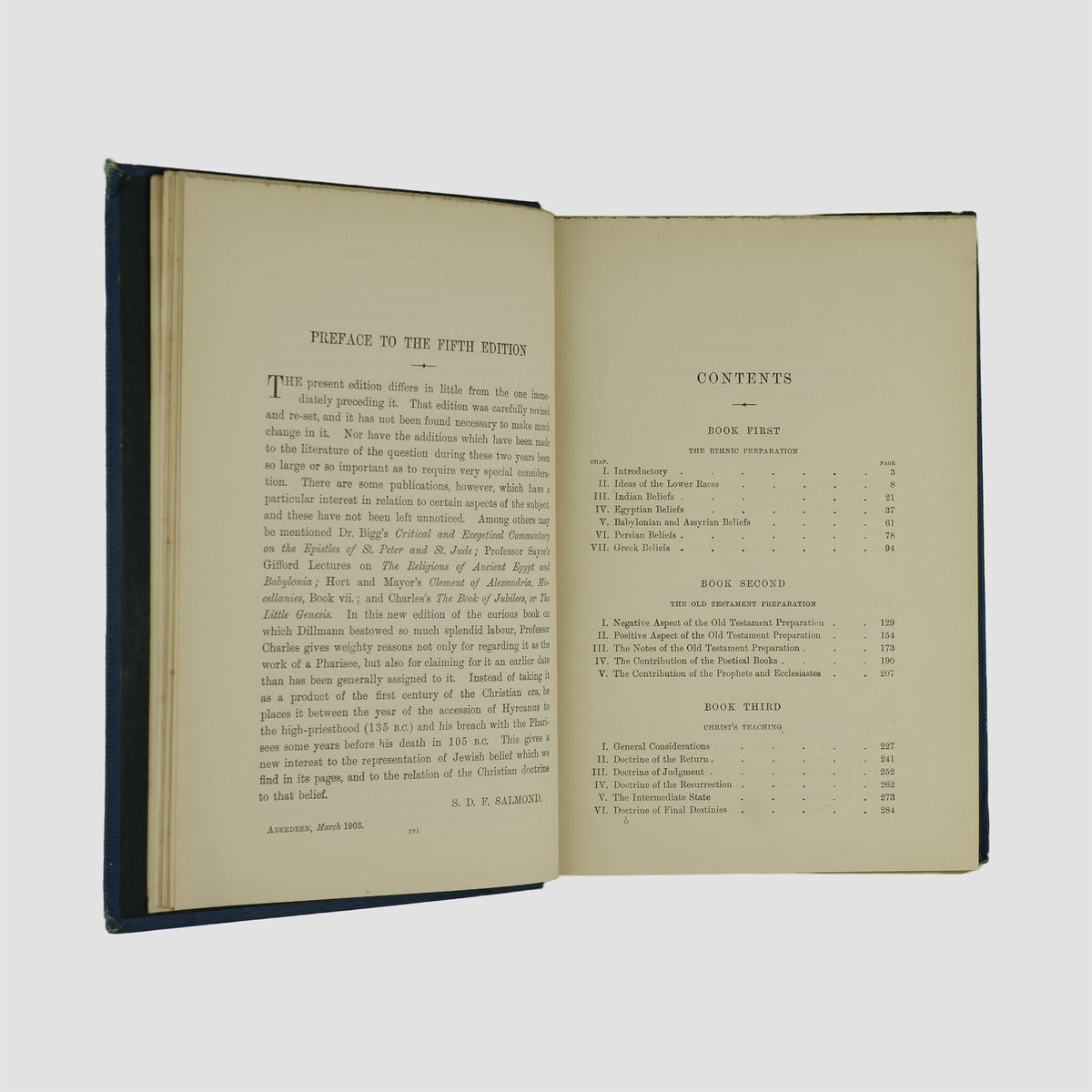 SALMOND, Stewart D. F. (1838-1905). The Christian Doctrine of Immortality (T. & T. Clark, Edinburgh, 1907).