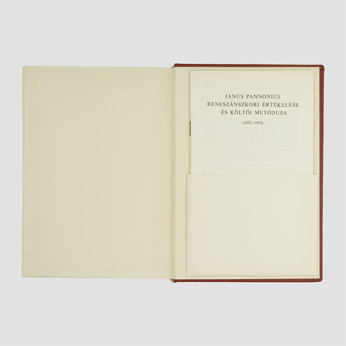 PANNONIUS, János (1434–1472). Iani Pannonii Episcopi Quinqueeccles: … omnia, ed. Johannes Sambucus (Akadémiai Kiadó, Budapest, 1972).