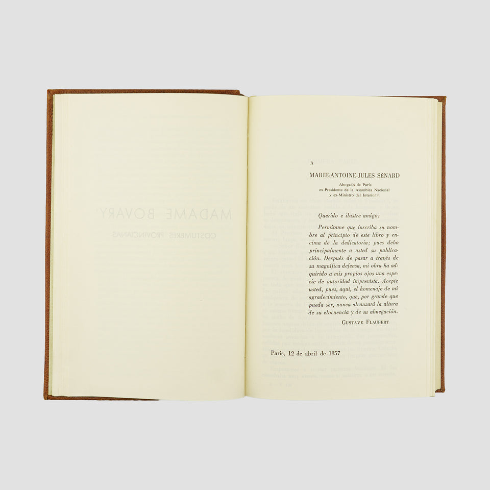 FLAUBERT, Gustave (1821-1880). Madame Bovary ·  Salammbô (Editorial Vergara, Barcelona, 1962).