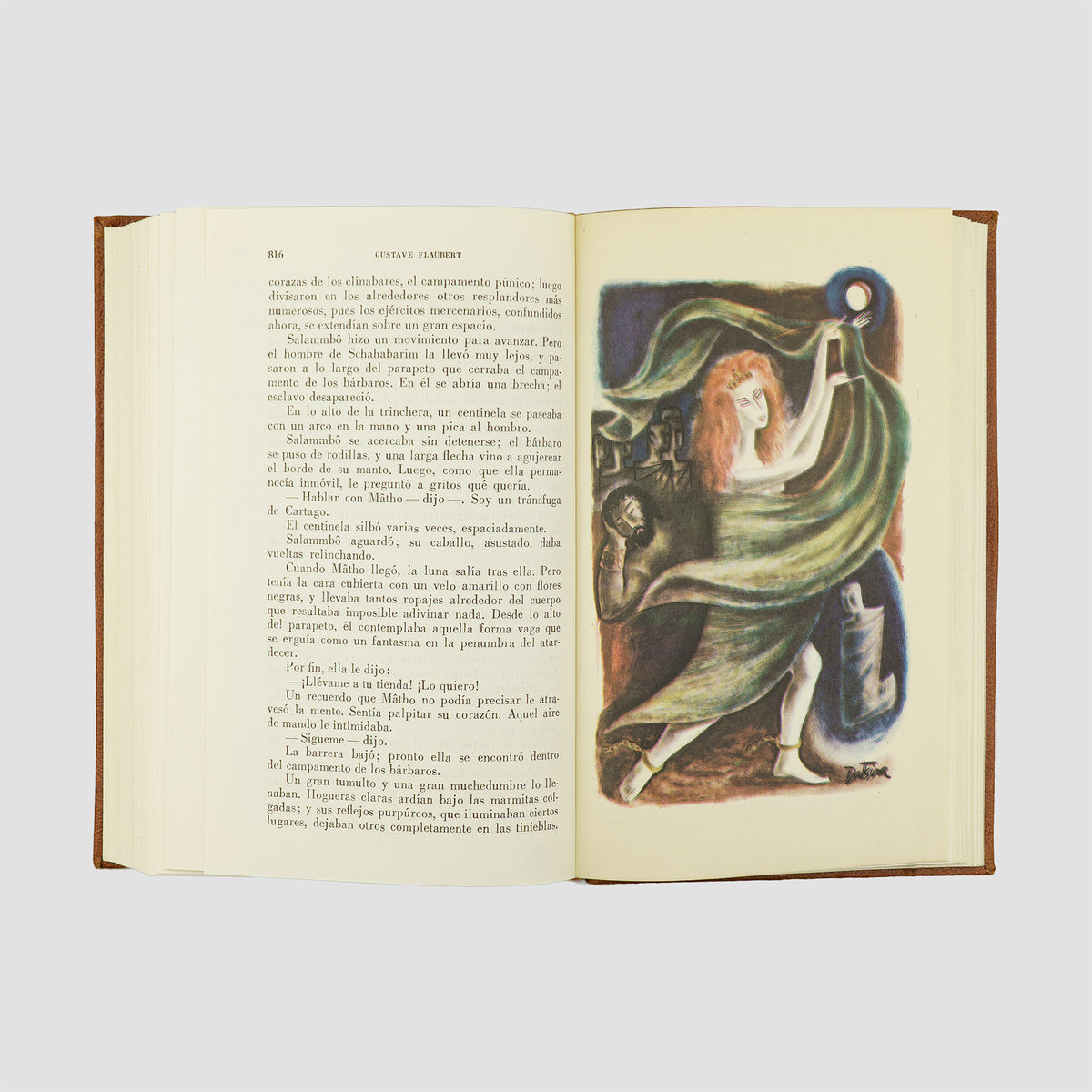 FLAUBERT, Gustave (1821-1880). Madame Bovary ·  Salammbô (Editorial Vergara, Barcelona, 1962).