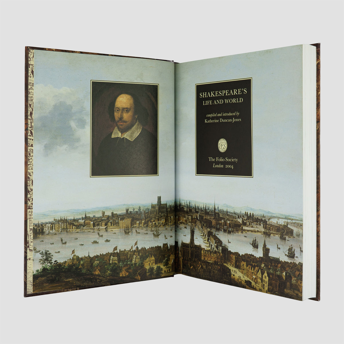 DUNCAN-JONES, Katherine (1941–2022). Shakespeare’s Life and World (The Folio Society, London, 2004).