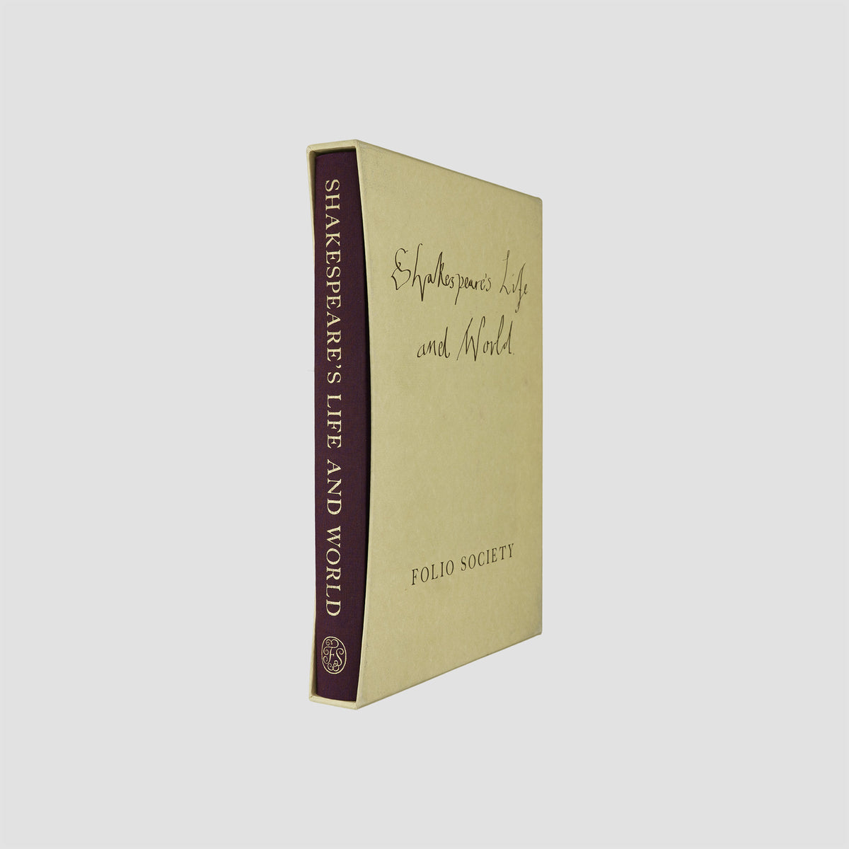 DUNCAN-JONES, Katherine (1941–2022). Shakespeare’s Life and World (The Folio Society, London, 2004).